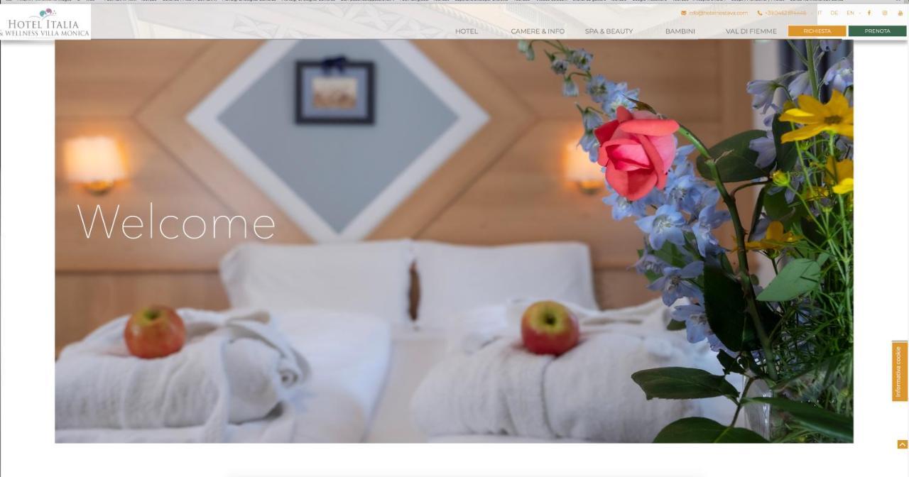Hotel Italia Castello-Molina di Fiemme Ngoại thất bức ảnh